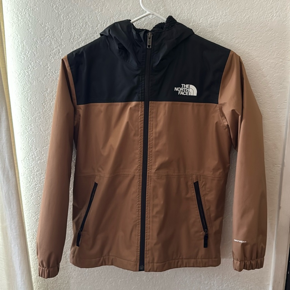 The North Face Boy’s Warm Storm Rain Hooded Jacket